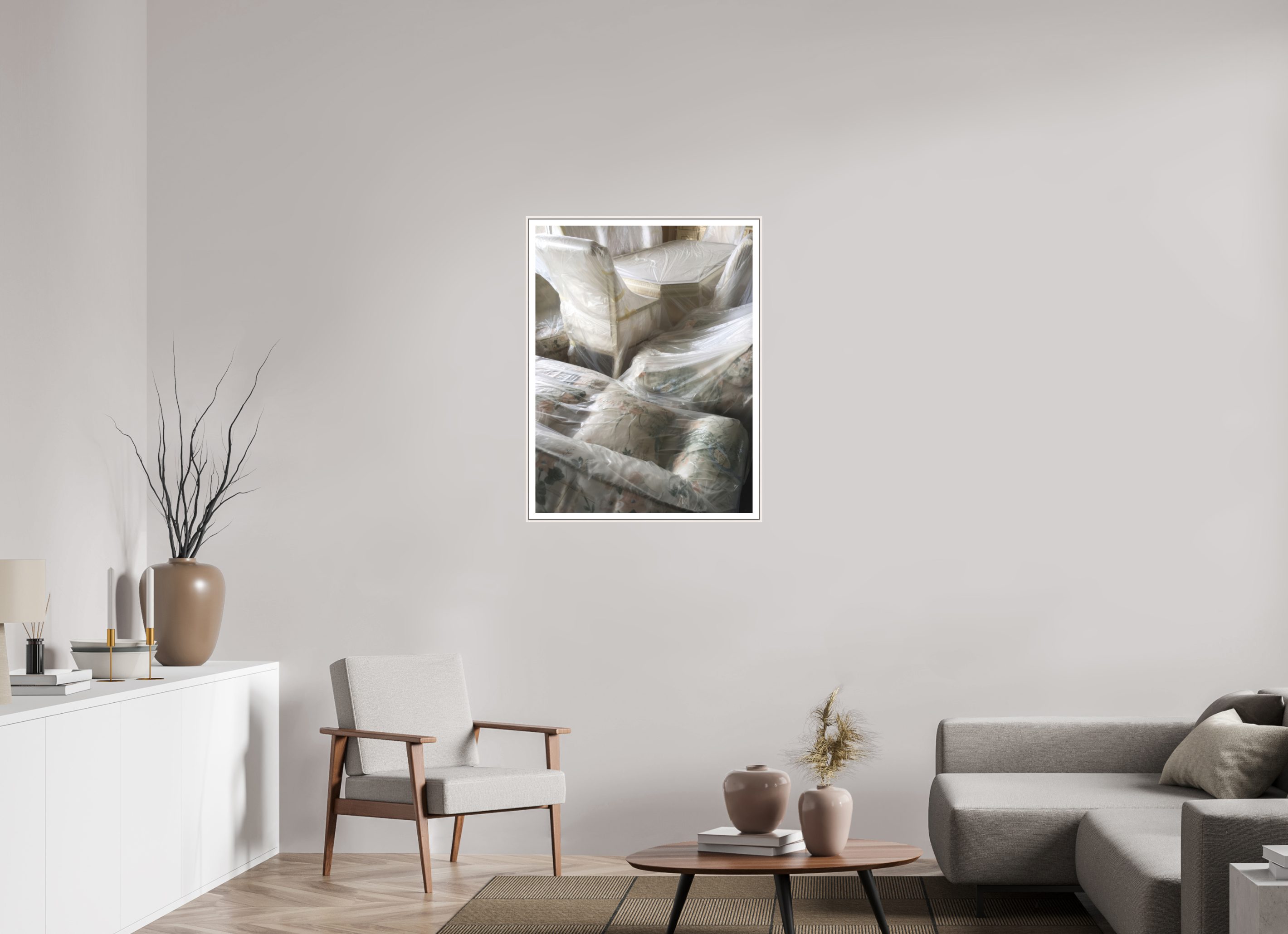 70 cm x 92.5 cm, Blue_Print TEA TIME Limited Edition