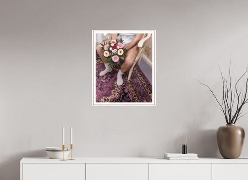 50 cm x 60.8 cm, Blue_Print JUST SAY SORRY - Limted edition 1/3