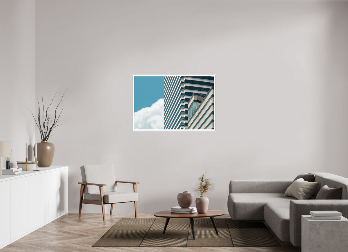 120 cm x 80 cm, Blue_Print CASTLE - Limited Edtion 2/3